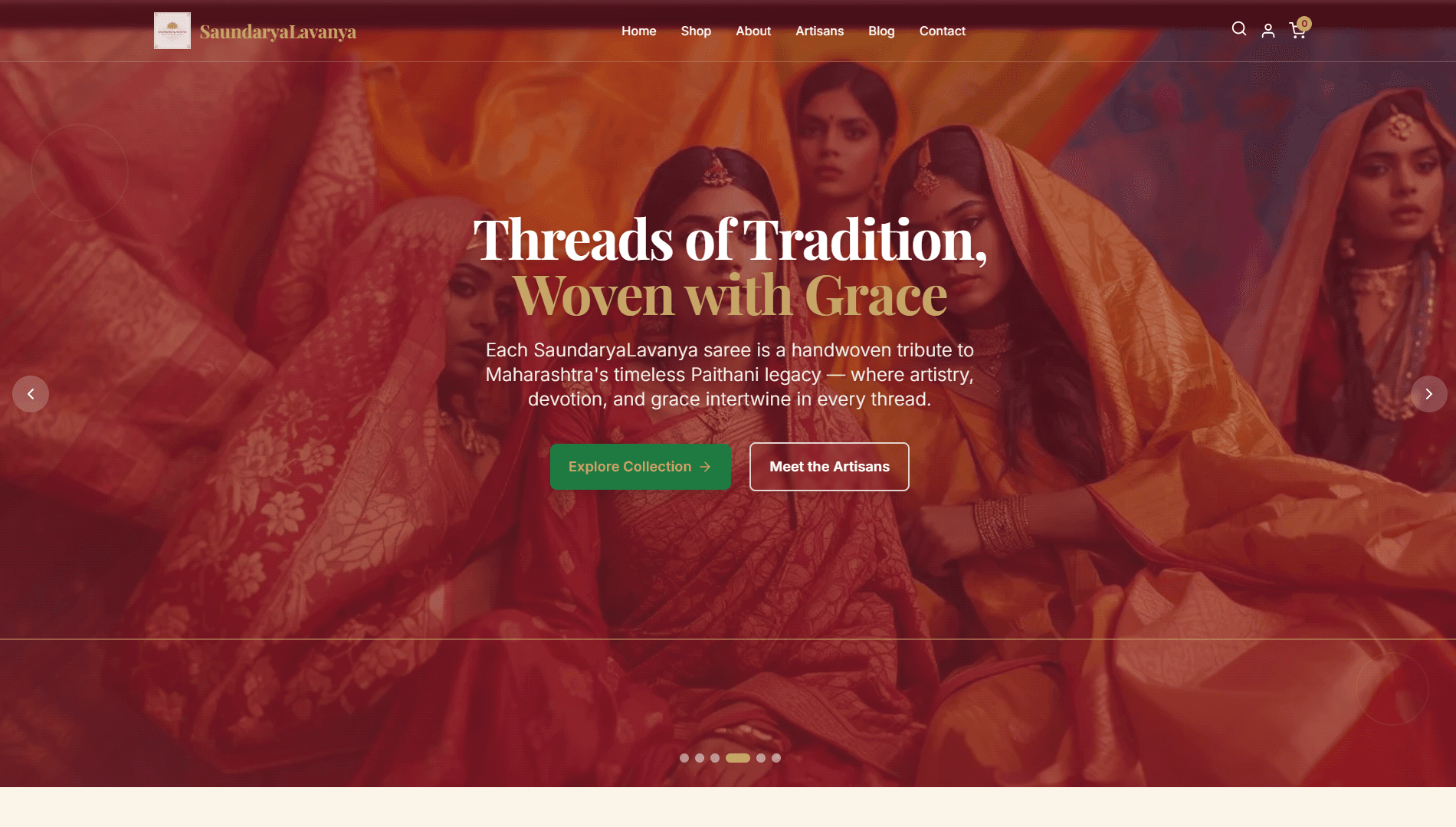 Saundaryalavanya — Ethnic fashion, custom-built