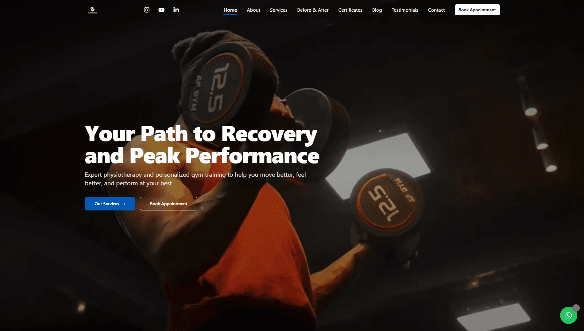 SK Physiofit — Booking-first physiotherapy clinic