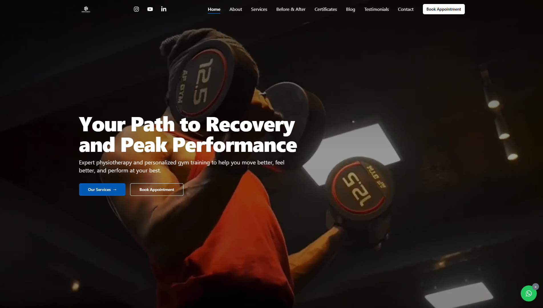SK Physiofit — Booking-first physiotherapy clinic